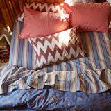 Tiya Cotton Pillowcase Set - Clove