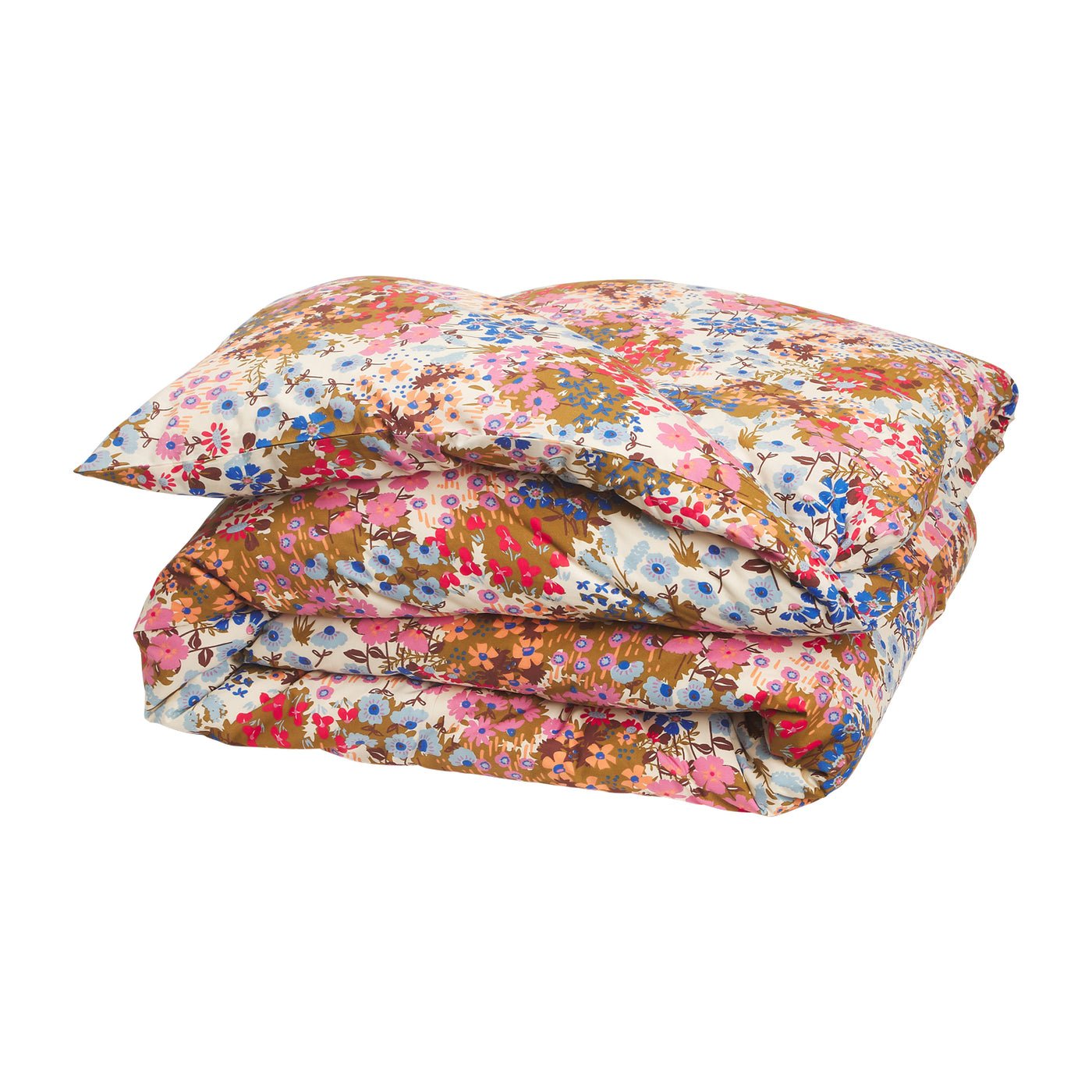 Aisha Cotton Quilt Cover - Ginger Single