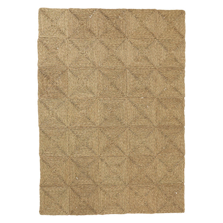 Barmer Tiled Seagrass Rug 150 x 210 cm