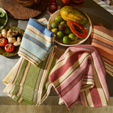 Ishani Stripe Tea Towel - Desert