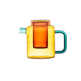 Cha Pot - Teal + Toffee