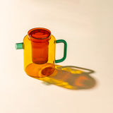 Cha Pot - Teal + Toffee