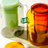 Cha Pot - Teal + Toffee