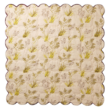 Adelyn Scalloped Quilted Coverlet