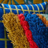 Henri Shag Cushion - Forest Cover Only