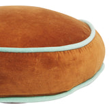 Castilo Round Velvet Cushion - Copper Cover Only