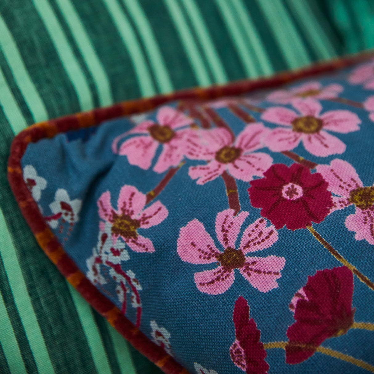 Claire Reversible Cushion - Mustard Cover Only