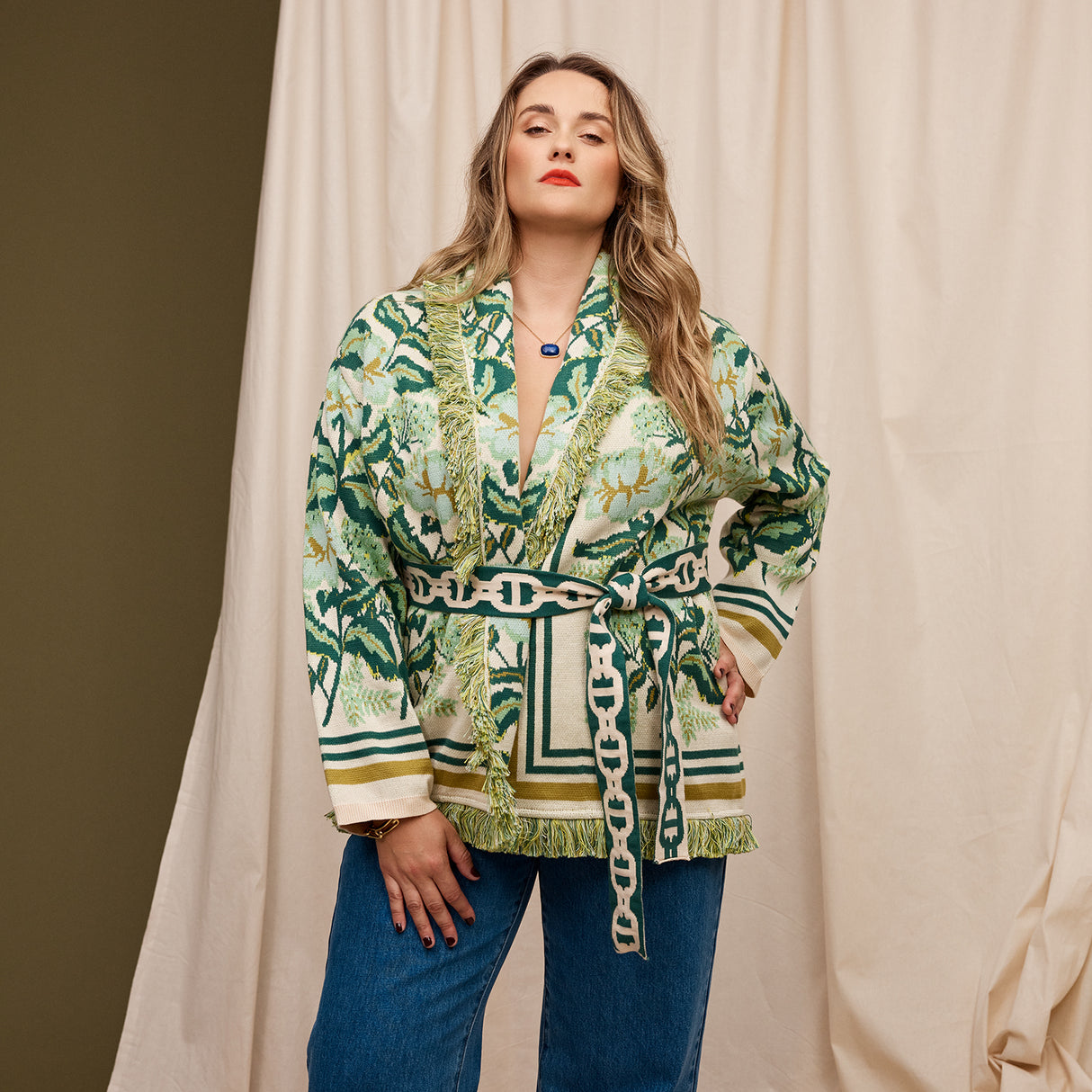 Margot Jacquard Jacket