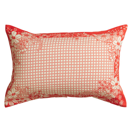 Mallorie Linen Pillowcase Set - Scarlet Standard