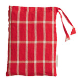 Remi Linen Pillowcase Set - Scarlet Standard