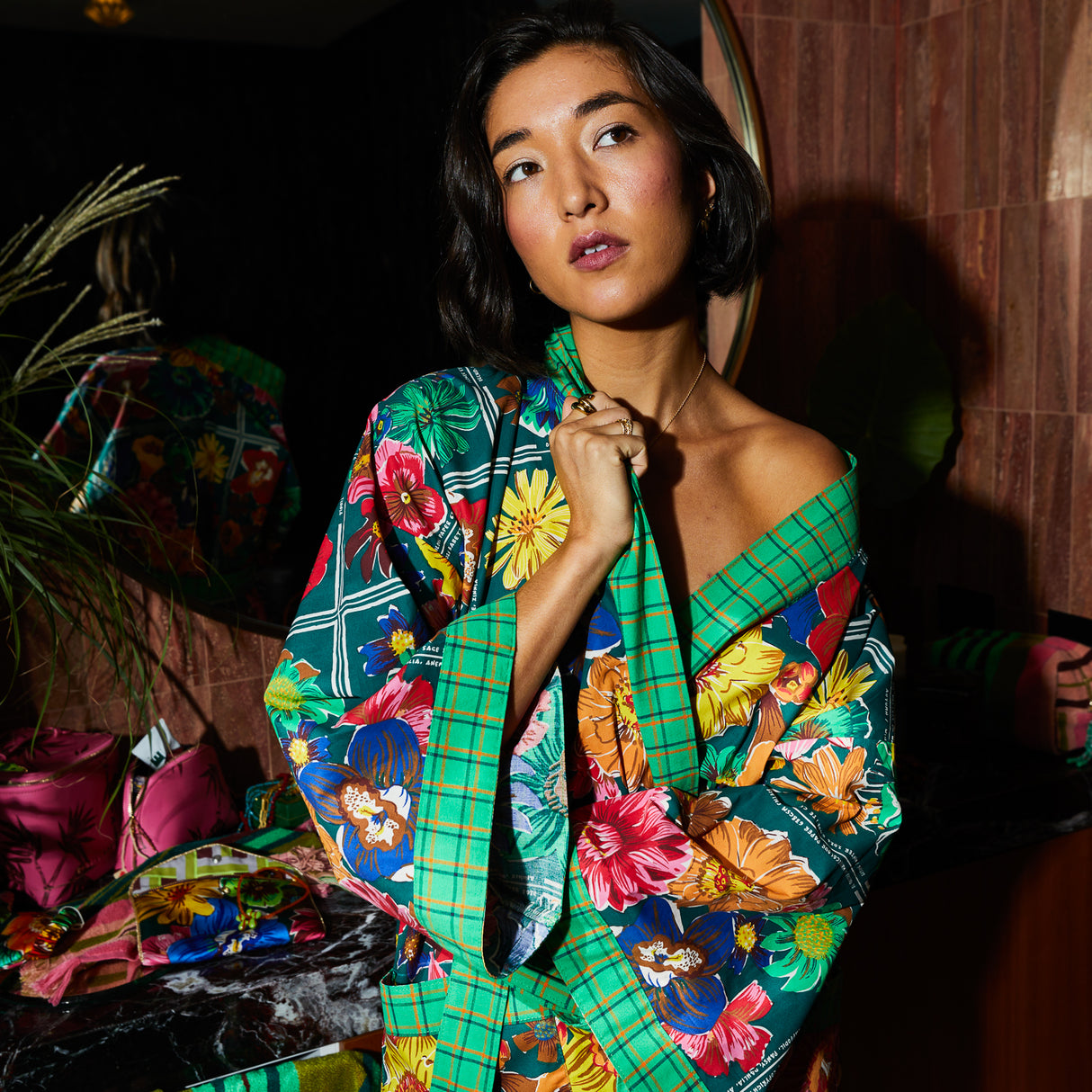 Ines Cotton Robe