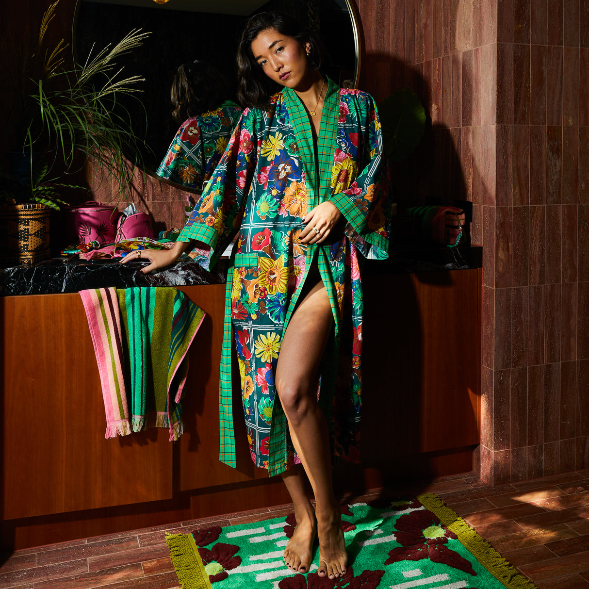 Ines Cotton Robe