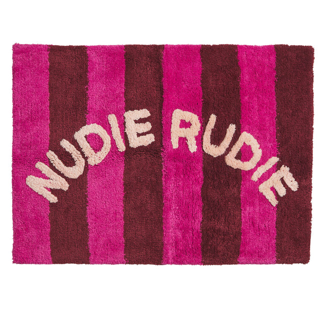 Zelia Nudie Rudie Bath Mat- Bougainvillea