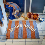 Zelia Nudie Rudie Bath Mat- Blue Jay