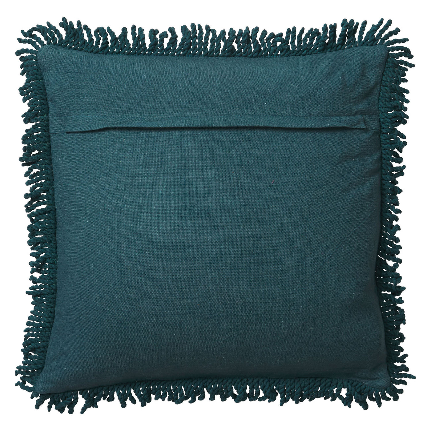 Cedro Punch Needle Cushion - Peacock