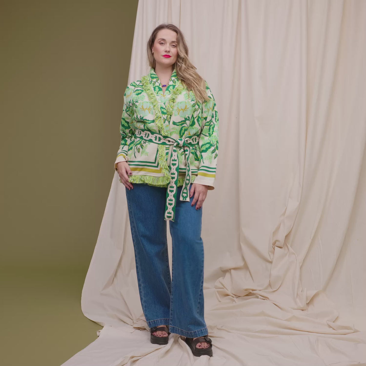 Margot Jacquard Jacket