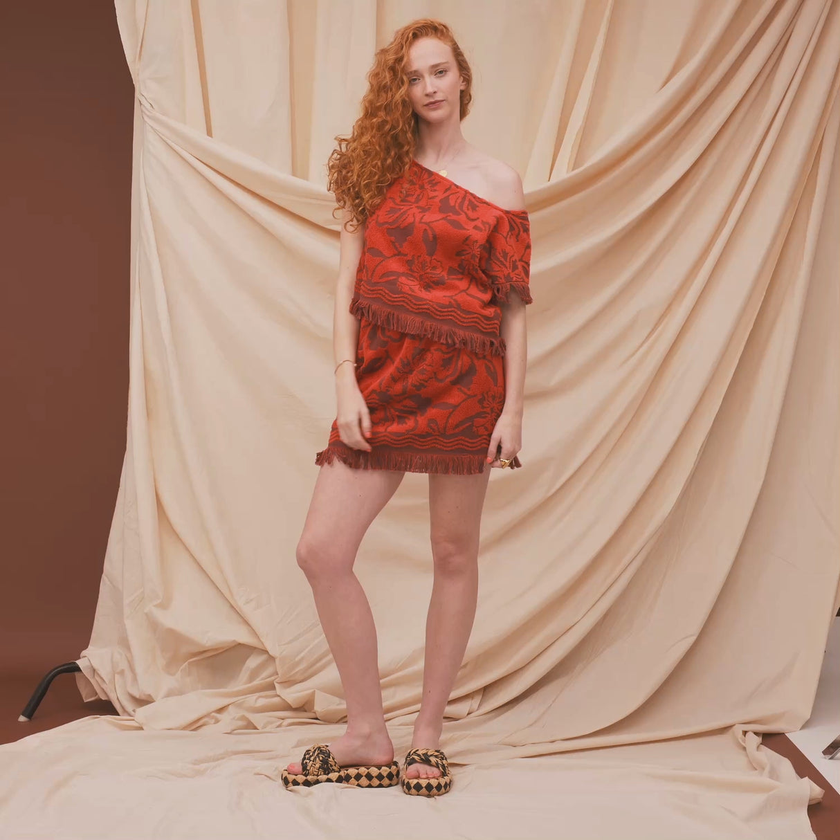 Rosalia Skirt - Flame