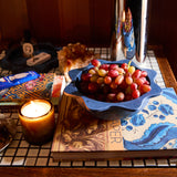Sophie Large Resin Bowl - Azure
