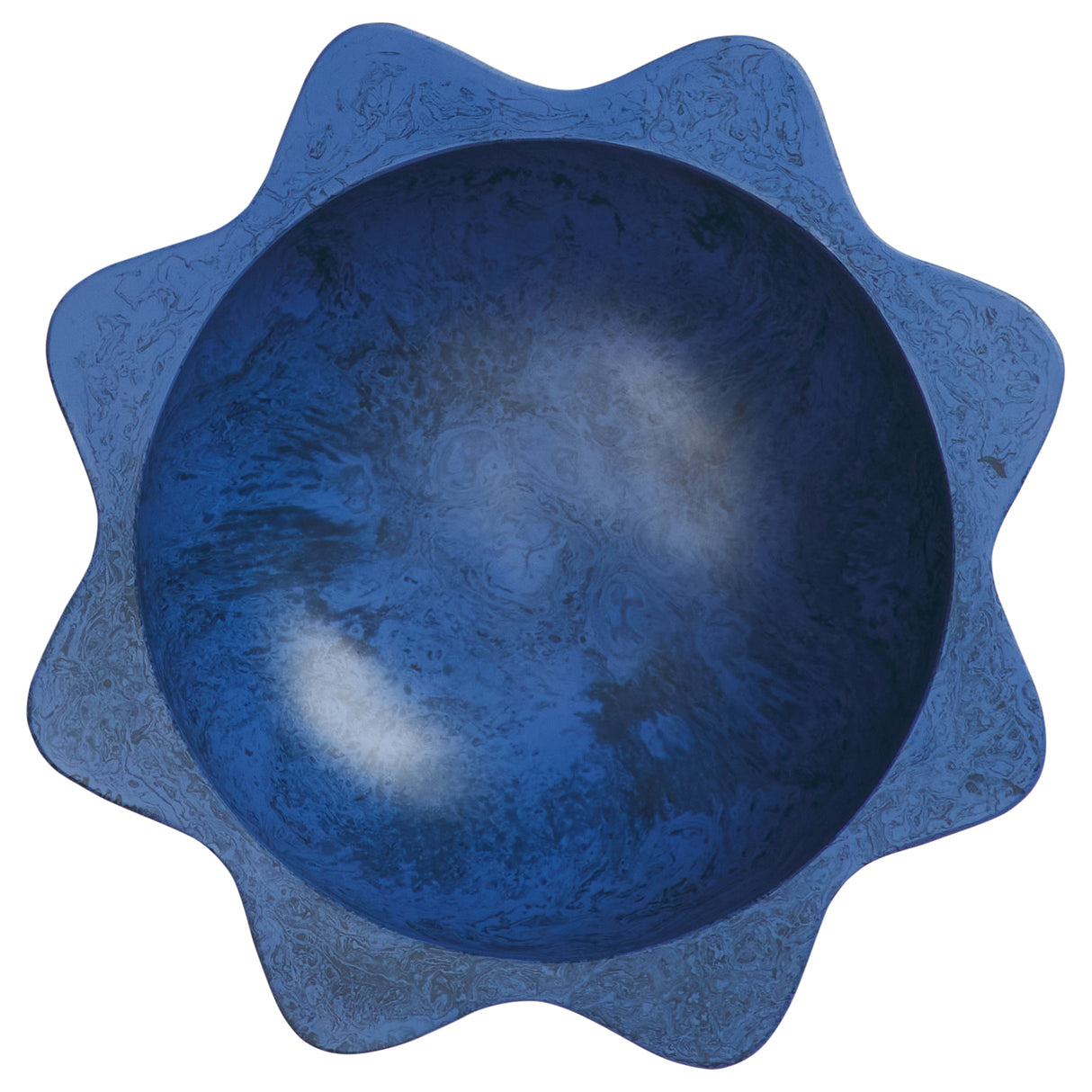 Sophie Large Resin Bowl - Azure