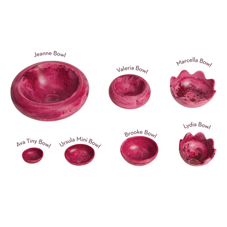 Ursula Mini Bowl - Crimson