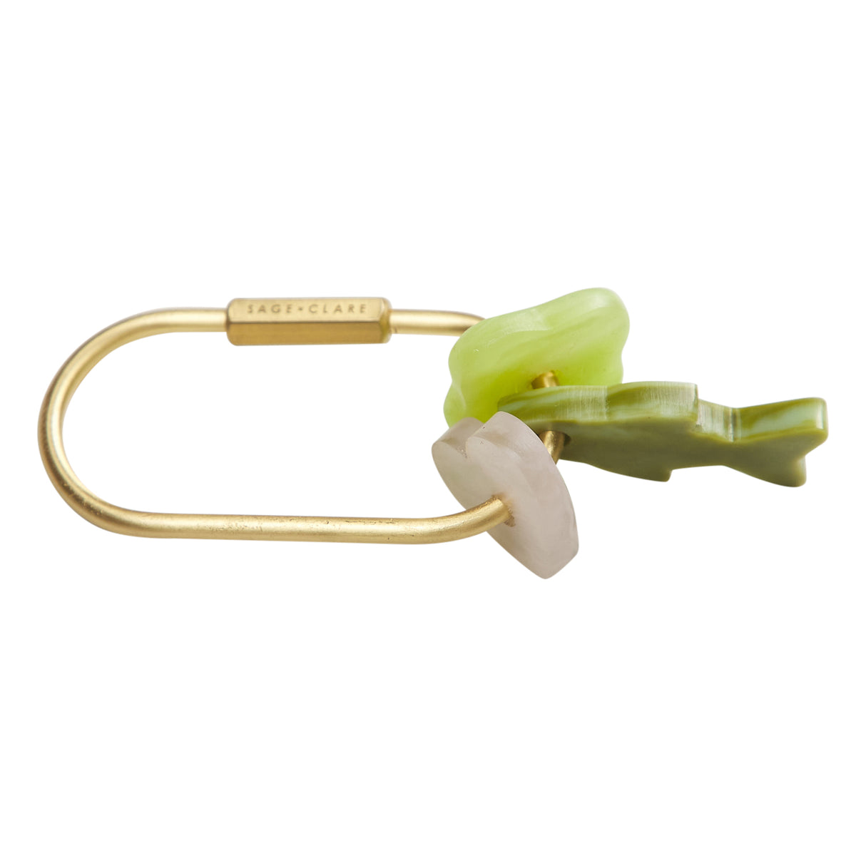 Resin Charm Key Ring