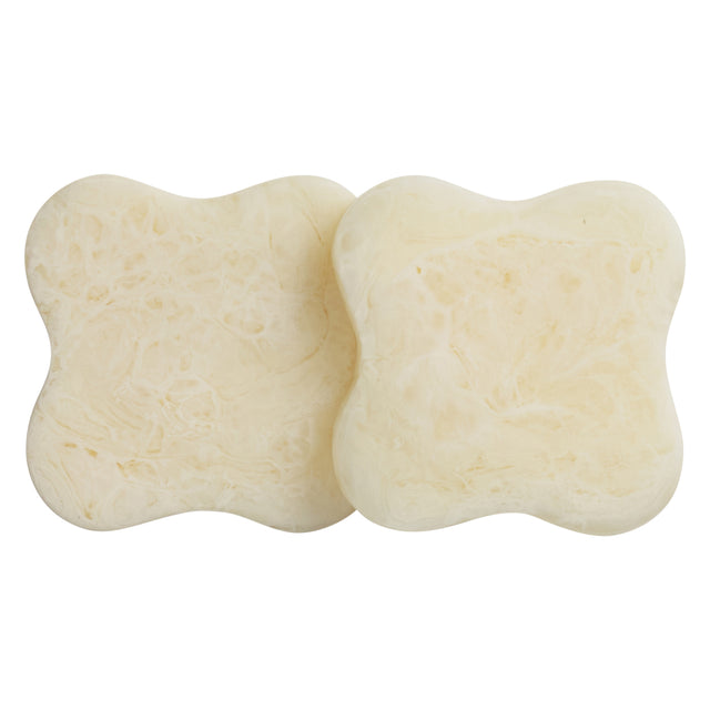 Malorie Coaster Set of 2 - Pearl