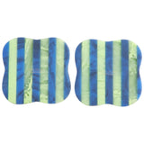 Noellyn Resin Coasters - Set of 2 - Azure