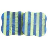 Noellyn Resin Coasters - Set of 2 - Azure