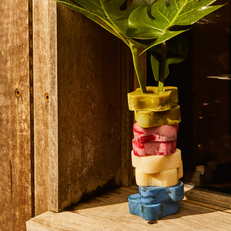 Paola Napkin Ring Set of 4 - Pearl-Azure