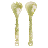 Wilkie Salad Servers - Pistachio