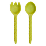 Rose Salad Servers - Anise