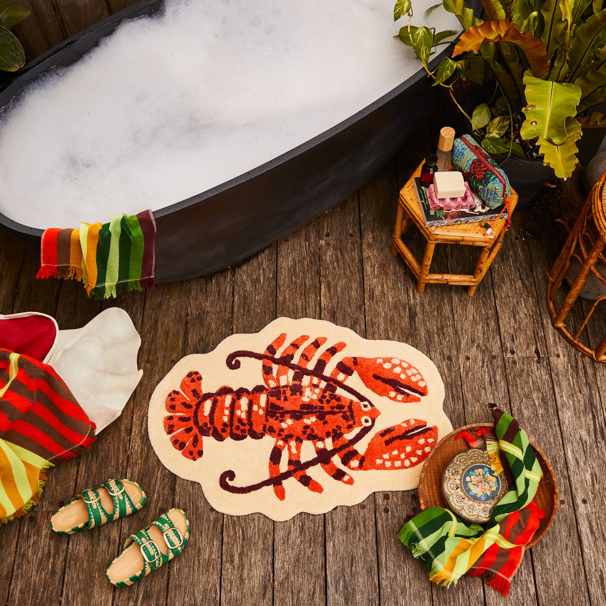 Denise Soap Dish - Crimson