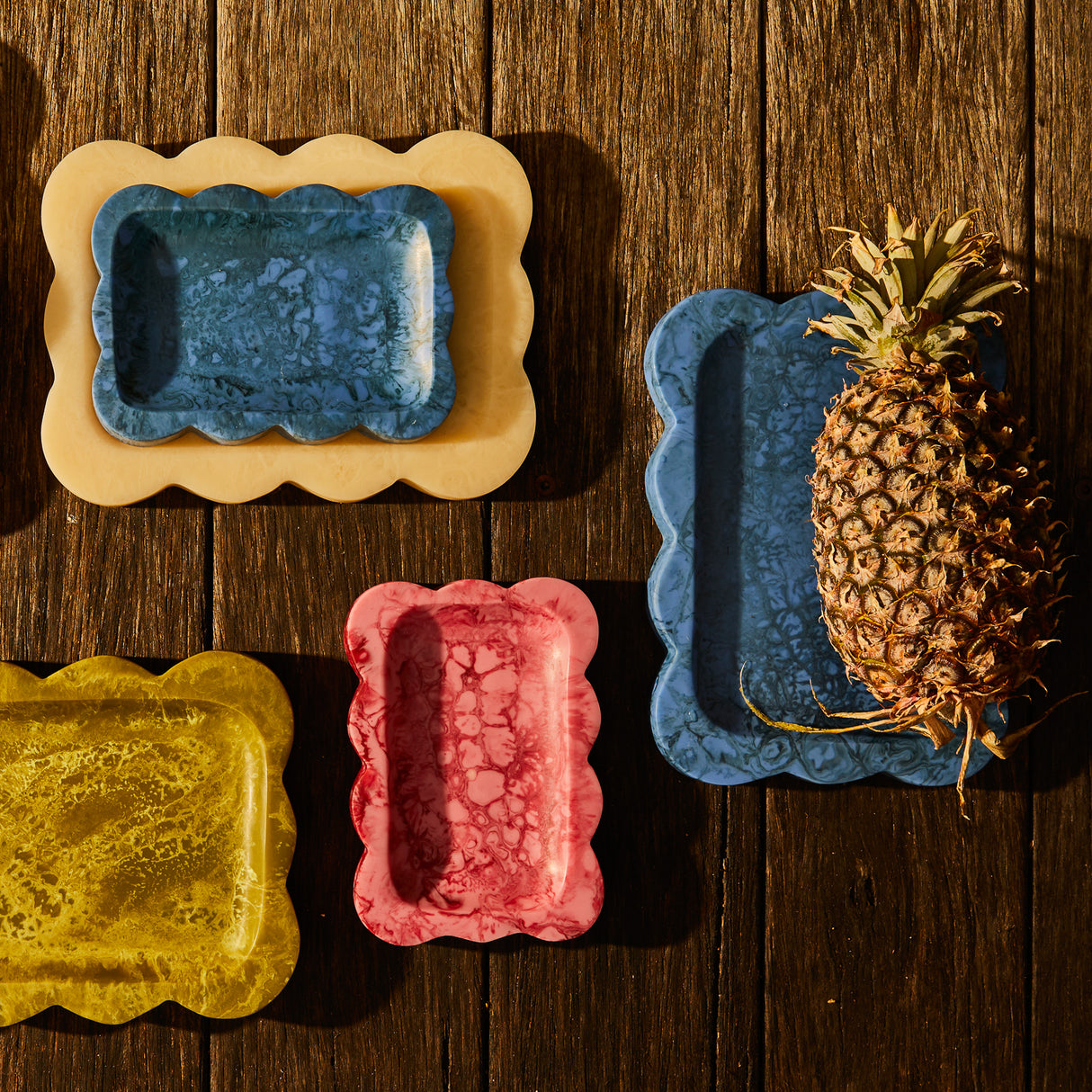 Lizzie Tray - Crimson