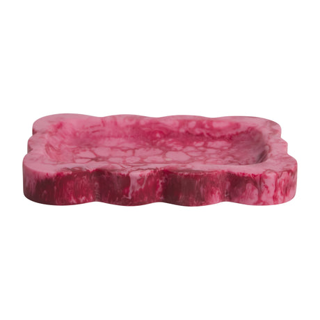 Beau Small Tray - Crimson