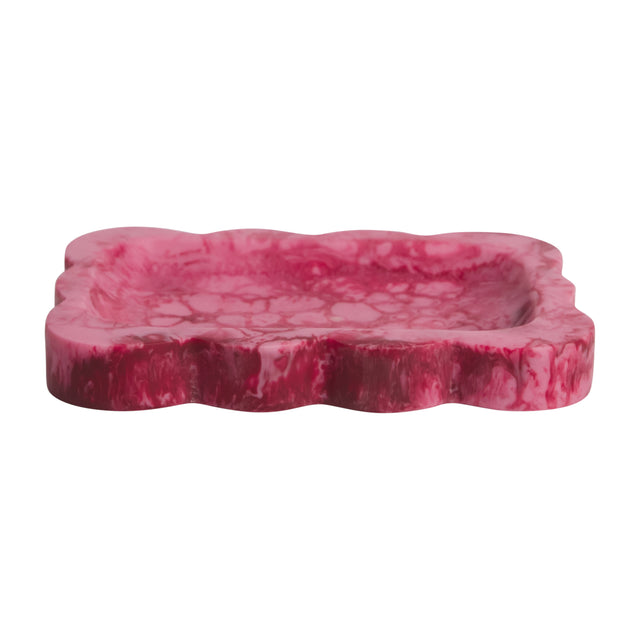 Beau Small Tray - Crimson