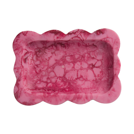 Beau Small Tray - Crimson