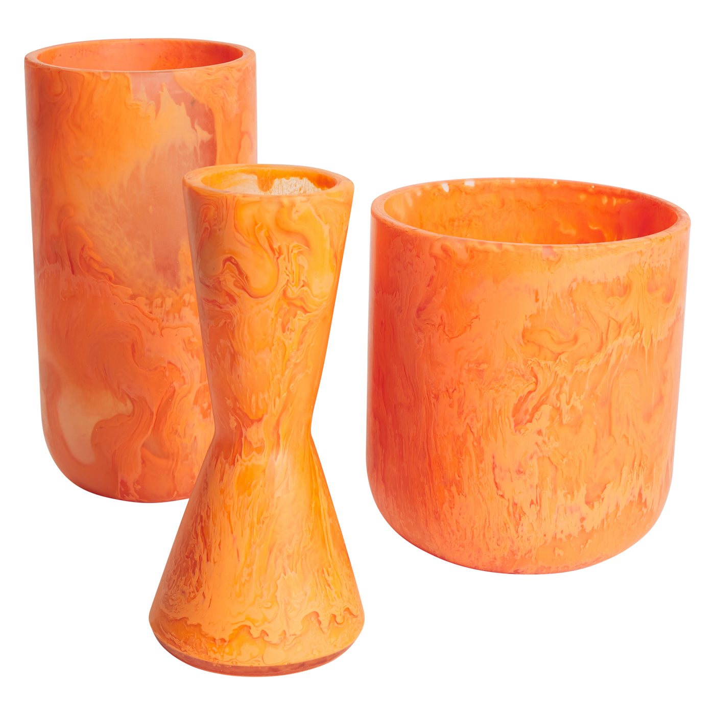 Kalinda Vase - Persimmon