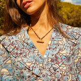 Taj Necklace - Multi Tourmaline