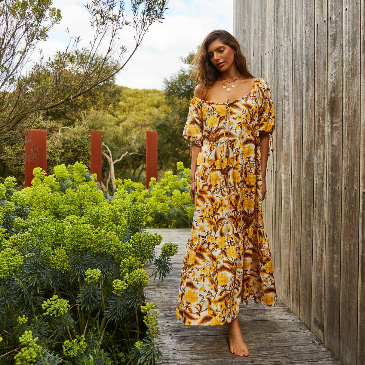 Saffron Necklace - Multi Tourmaline