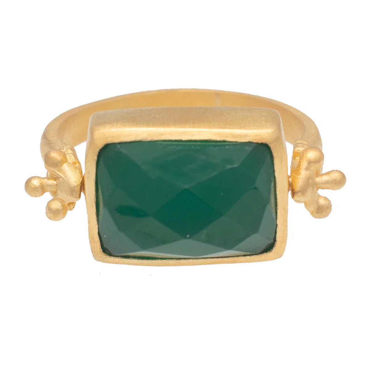 Kasbah Ring - Green Onyx