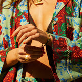 Saffron Bracelet - Green Aventurine