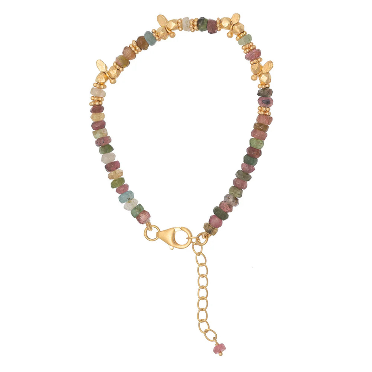 Saffron Bracelet - Multi Tourmaline