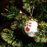Winnie Bauble - Calcite Blue