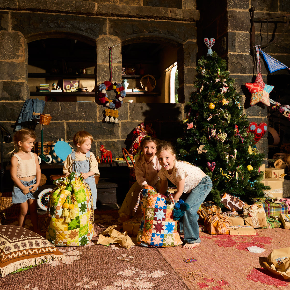 Matilda Santa Sack - Ochre