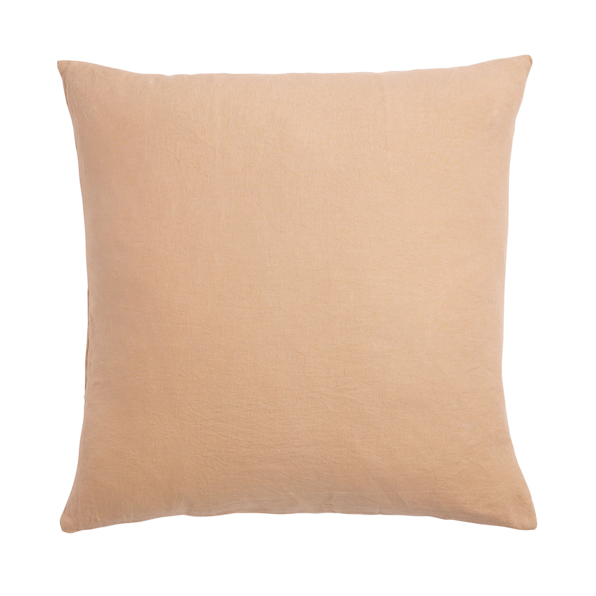 Cashew French Flax Linen Euro Pillowcase Set 