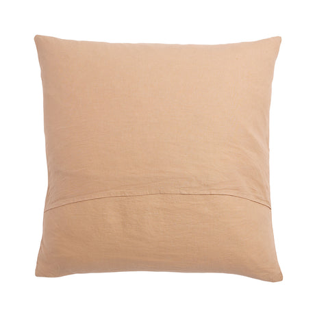 Cashew French Flax Linen Euro Pillowcase Set 