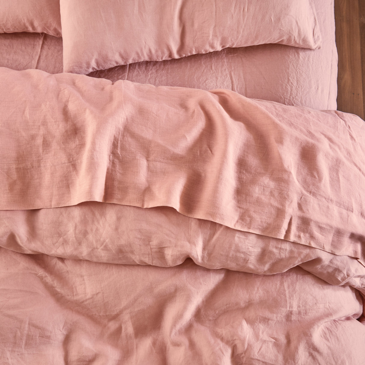 Dusk French Flax Linen Quilt Cover