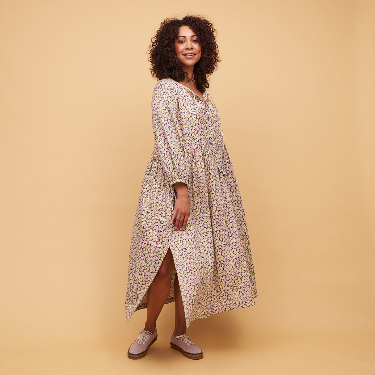 Oaken Long Sleeve Maxi Dress 6