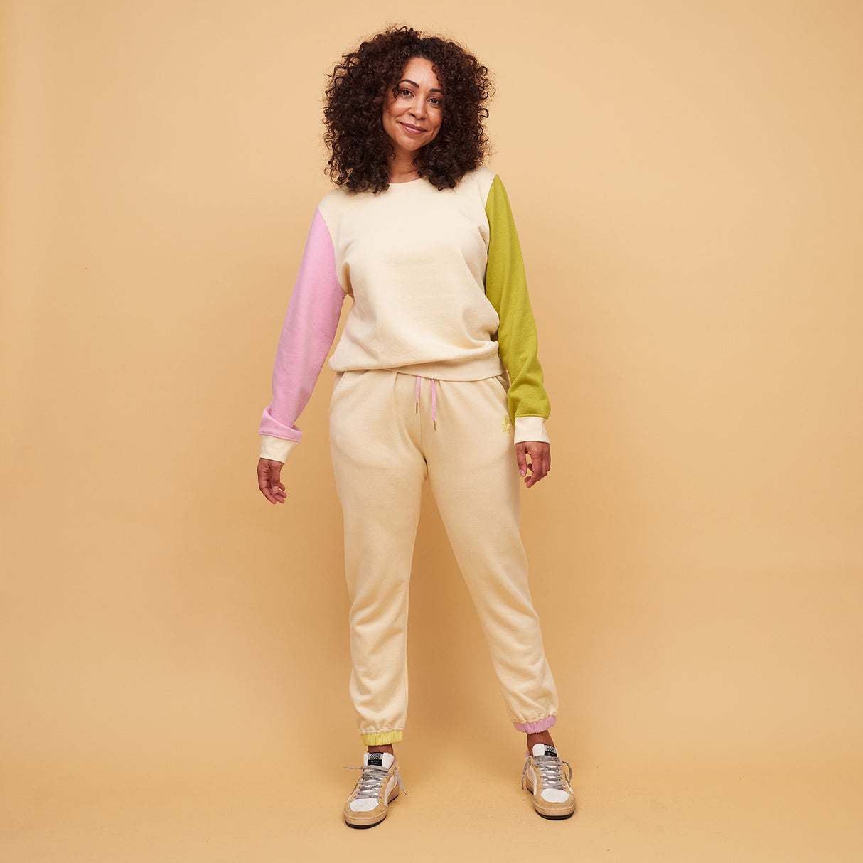 Bexley Cotton Trackpant - Vanilla 6