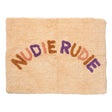 sage and clare anabelle collection tula nudie rudie bath mat anabelle powder, gingerbread, boysenberry, cantaloupe cotton